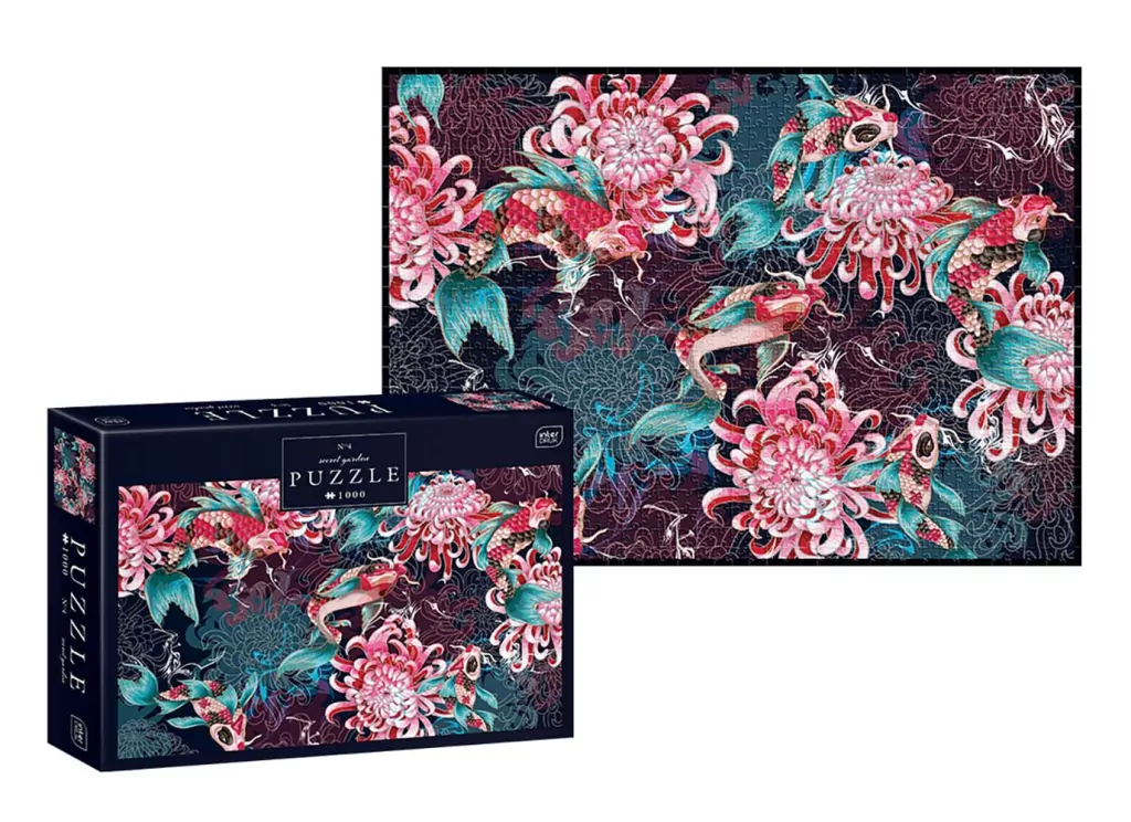 Interdruk. Puzzle 1000. Secret Garden 4 - tantis.pl