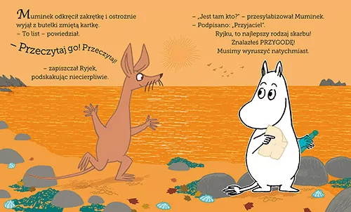 Muminek i nowy przyjaciel. Muminki - tantis.pl