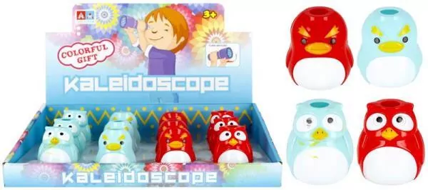 Kalejdoskop 5 cm Pingwin, mix - tantis.pl
