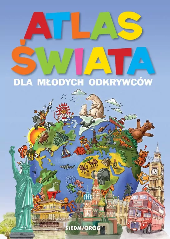 Atlas świata dla młodych odkrywców - tantis.pl