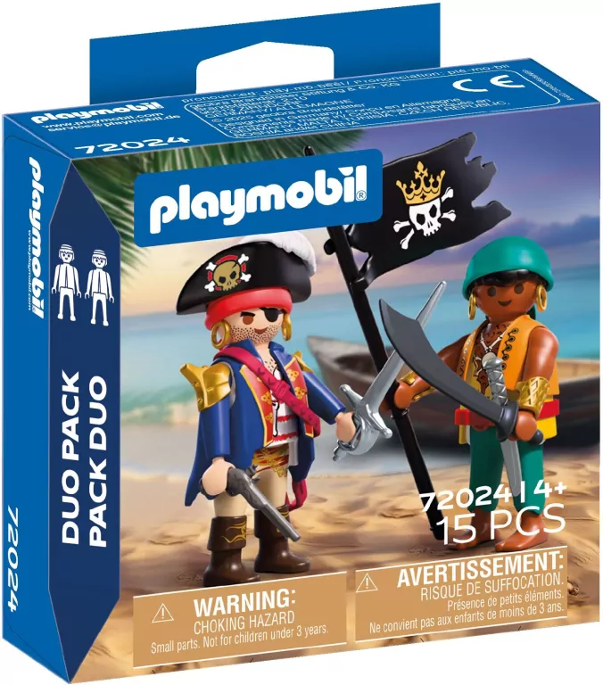 Playmobil DuoPack Piraci 72024 - tantis.pl