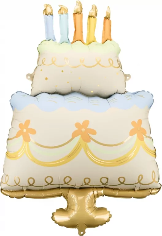 Balon foliowy Tort 62x104cm - tantis.pl