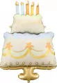 Balon foliowy Tort 62x104cm - tantis.pl