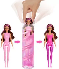 Barbie Color Reveal Lalka Baletnica, mix - tantis.pl