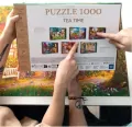 Puzzle 1000 Targ kwiatowy, Paryż TREFL - tantis.pl