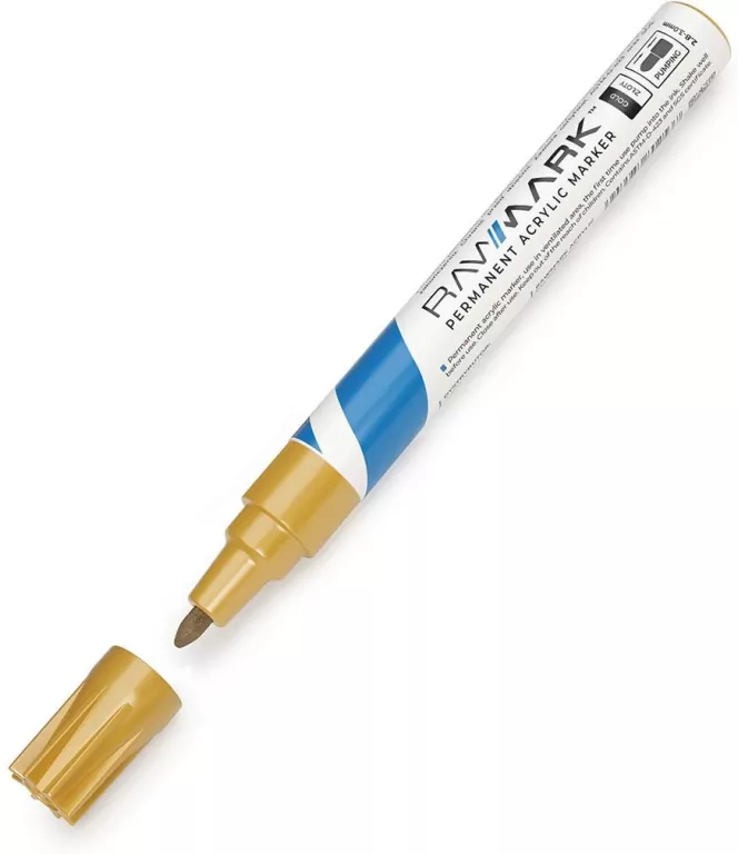 Marker olejowy. Złoty - tantis.pl