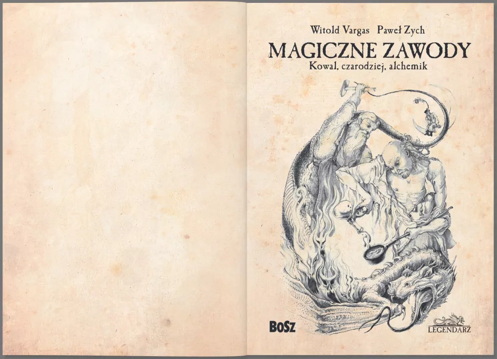 Magiczne zawody. Kowal, czarodziej, alchemik - tantis.pl