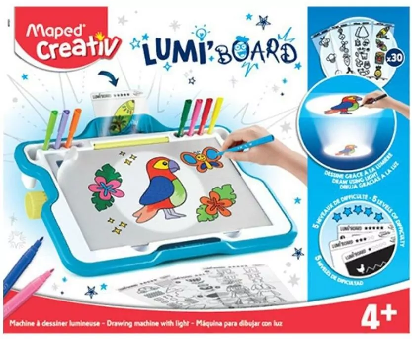 Podświetlana tablica do odrysowywania - tantis.pl