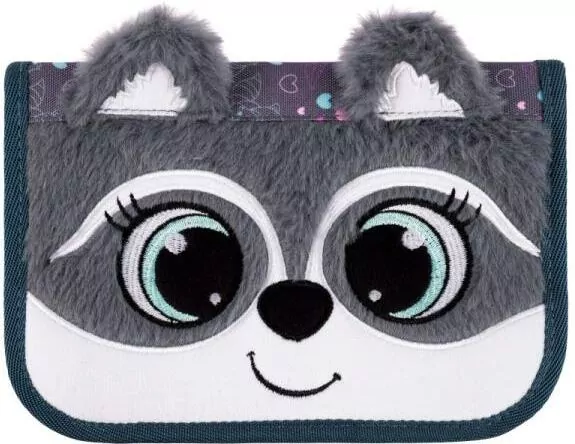 Piórnik dwuklapkowy bez wyposażenia Racoon - tantis.pl