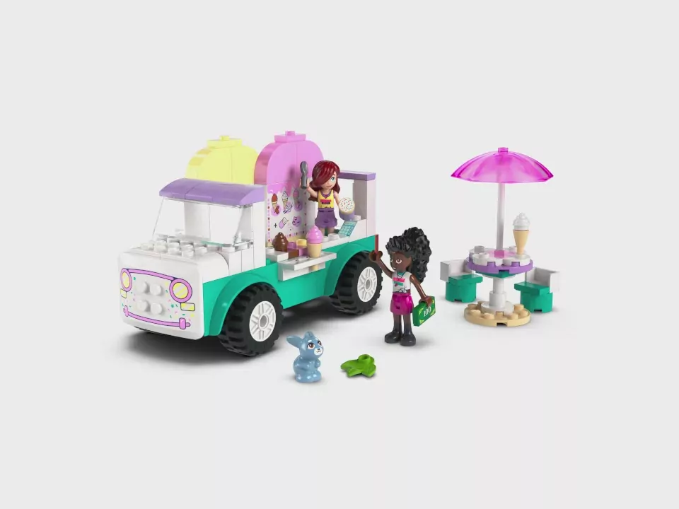 LEGO® Friends. Furgonetka z lodami w mieście Heartlake 42644 - tantis.pl