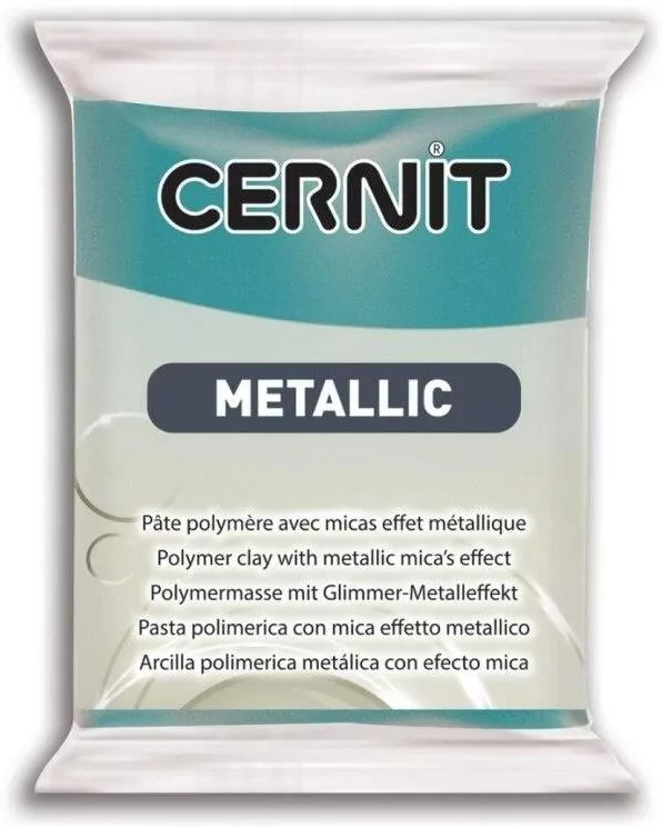 Modelina metaliczna turkusowa 56g - tantis.pl