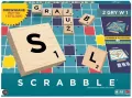 Scrabble Drewniane płytki i stojaki Rodzinna gra - tantis.pl