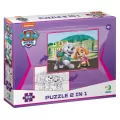 Puzzle 60 z kolorowanką. Psi Patrol - tantis.pl