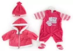 Ubranko dla lalki bobas 45 cm, kurteczka