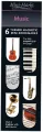 Zakładki magnetyczne. Music, 6 sztuk - tantis.pl