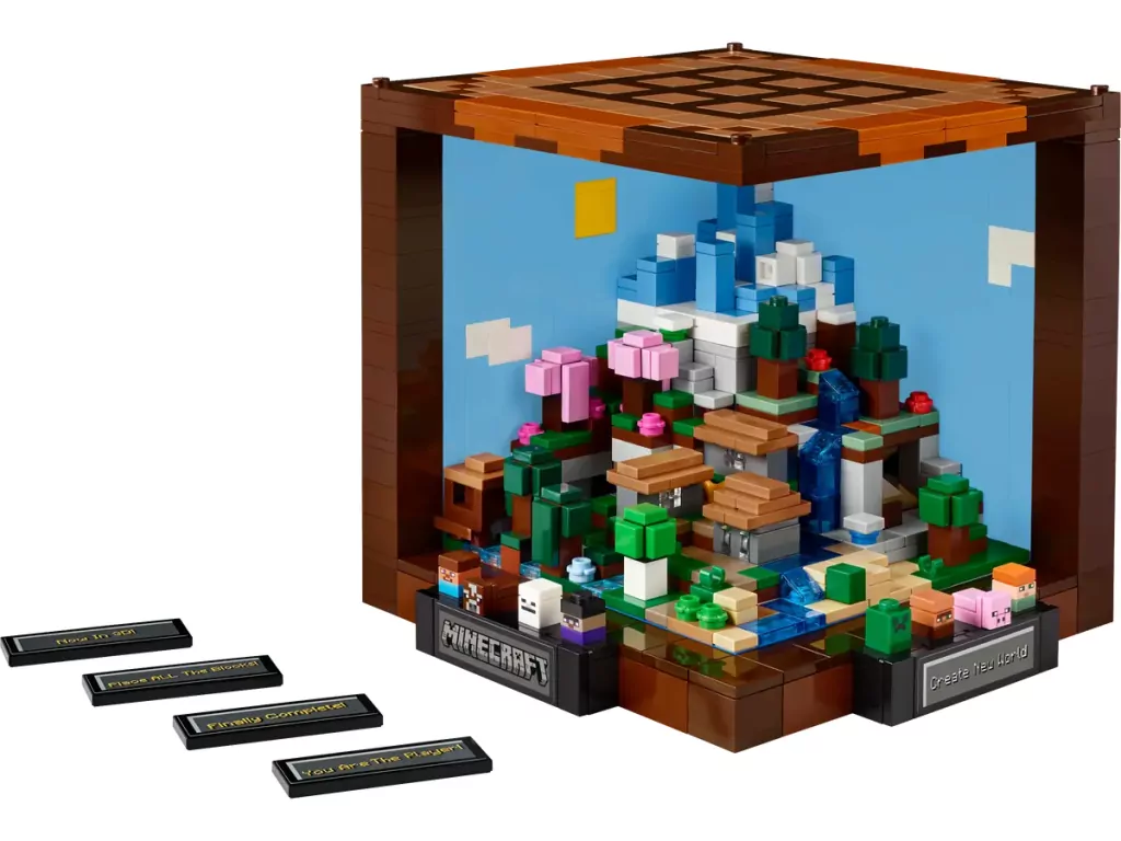 LEGO® Minecraft. Stół warsztatowy 21265 - tantis.pl