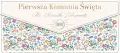 Koperta Komunia. Wianuszek kolorowy - tantis.pl