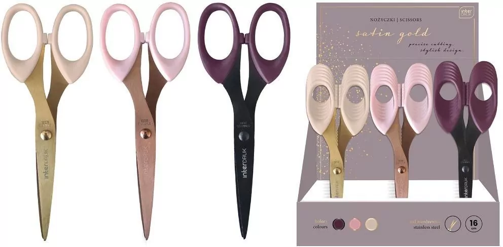 Nożyczki Satin Gold 16cm - tantis.pl