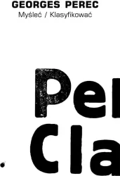 Myśleć / klasyfikować