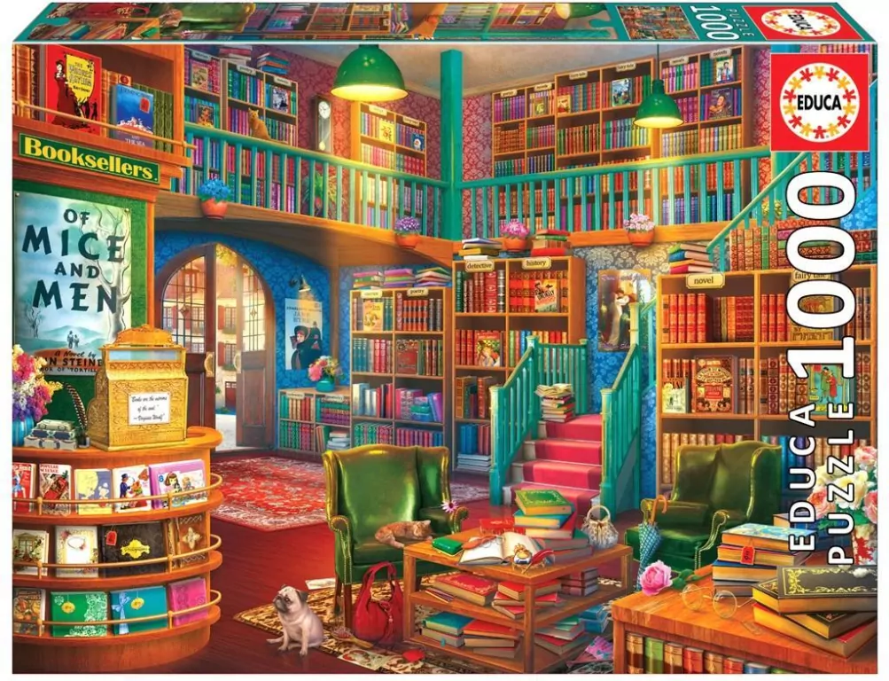 Puzzle 1000 Biblioteka G3 - tantis.pl