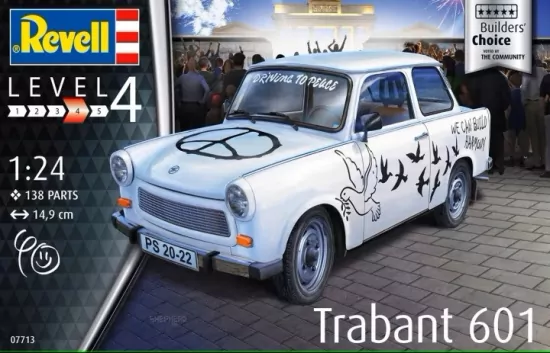 Revell. Pojazd 1:24 Trabant 601