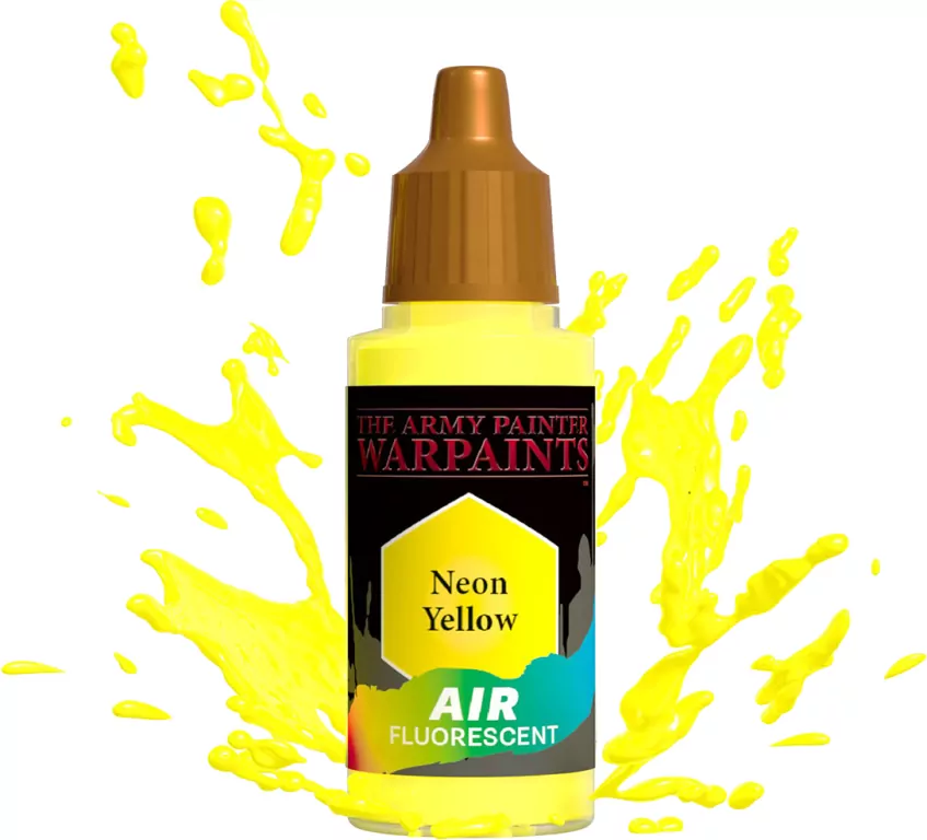 The Army Painter: Warpaints Air Fluorescent - Neon Yellow - tantis.pl