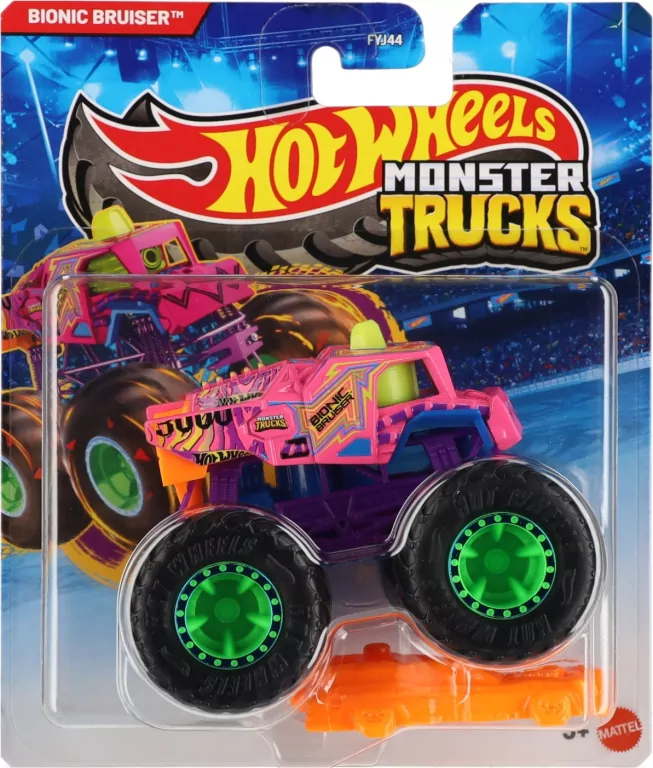 Hot Wheels. Monster Trucks Pojazd 1:64 - tantis.pl