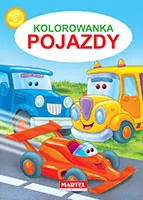 Pojazdy. Kolorowanka - tantis.pl