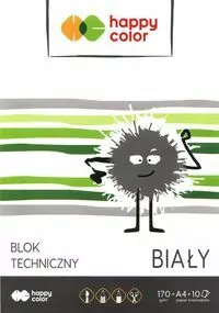 Blok techniczny biały A4/10 - tantis.pl
