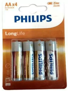Bateria PHILIPS LR6 Long Life op4szt cena za op - tantis.pl