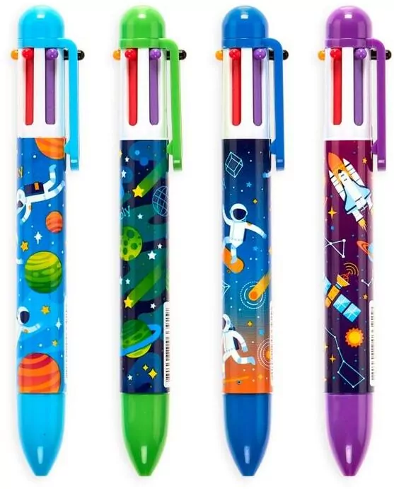 Długopis mechaniczny 6w1. Astronauci. Mix - tantis.pl