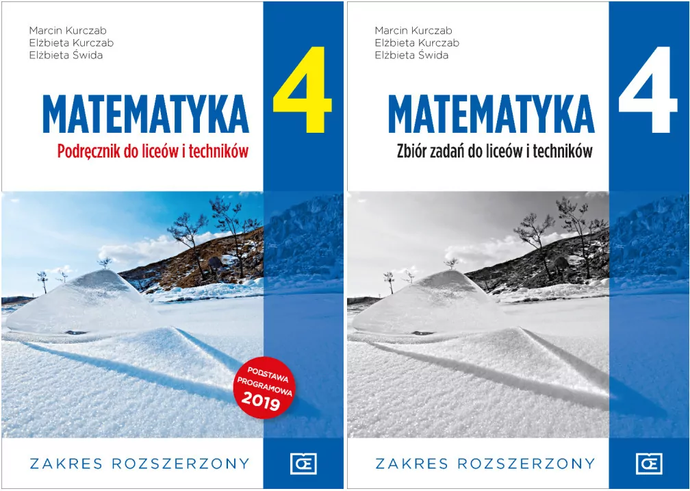 Pakiet: Matematyka 4. Podręcznik / Zbiór zadań do liceów i techników. Zakres rozszerzony - tantis.pl