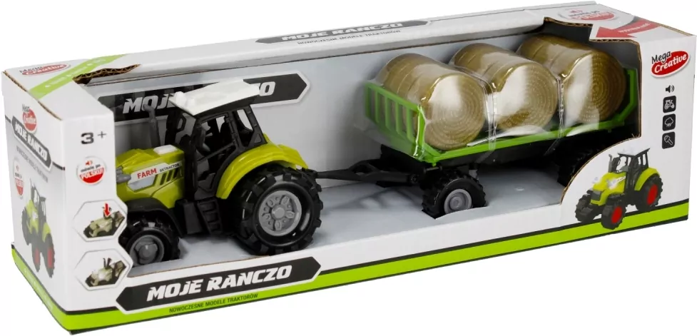 Traktor z akcesoriami Moje Ranczo - tantis.pl