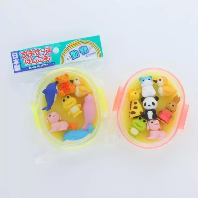 Zestaw gumki do ścierania puzzle Animals - tantis.pl