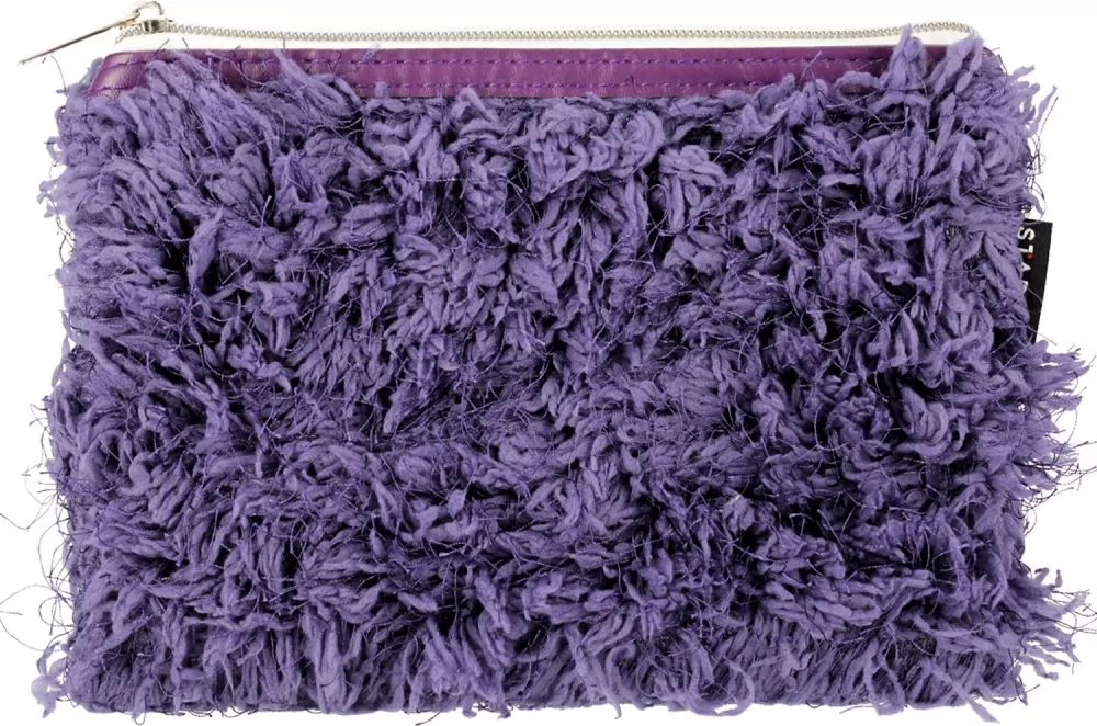 Piórnik saszetka pluszowa Violet Hair - tantis.pl