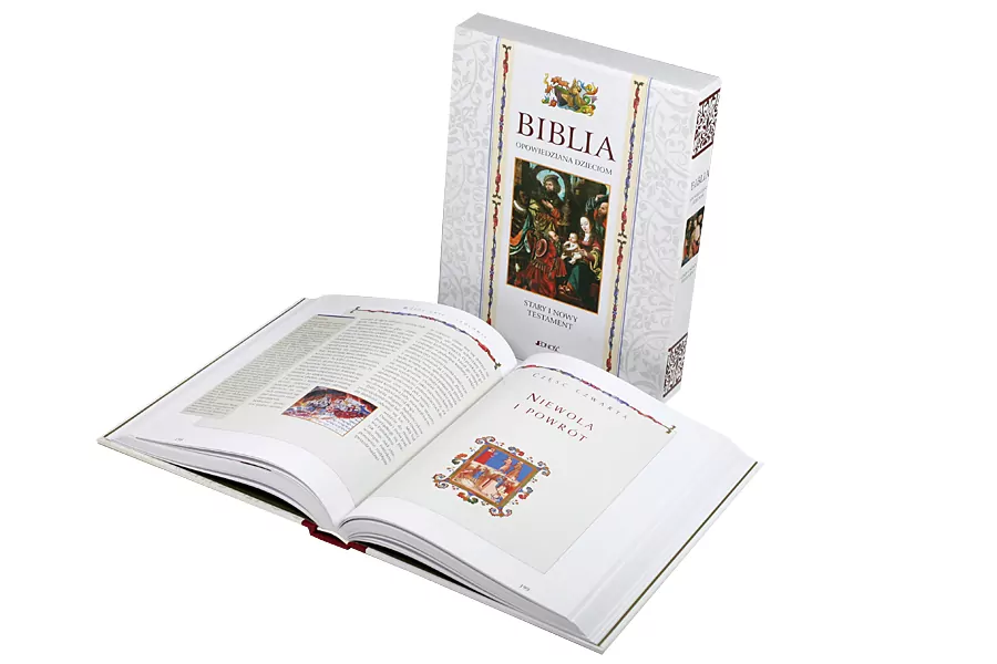 Biblia opowiedziana dzieciom. Stary i Nowy Testament - tantis.pl