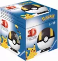Puzzle 3D. Kula Pokemon czarna - tantis.pl