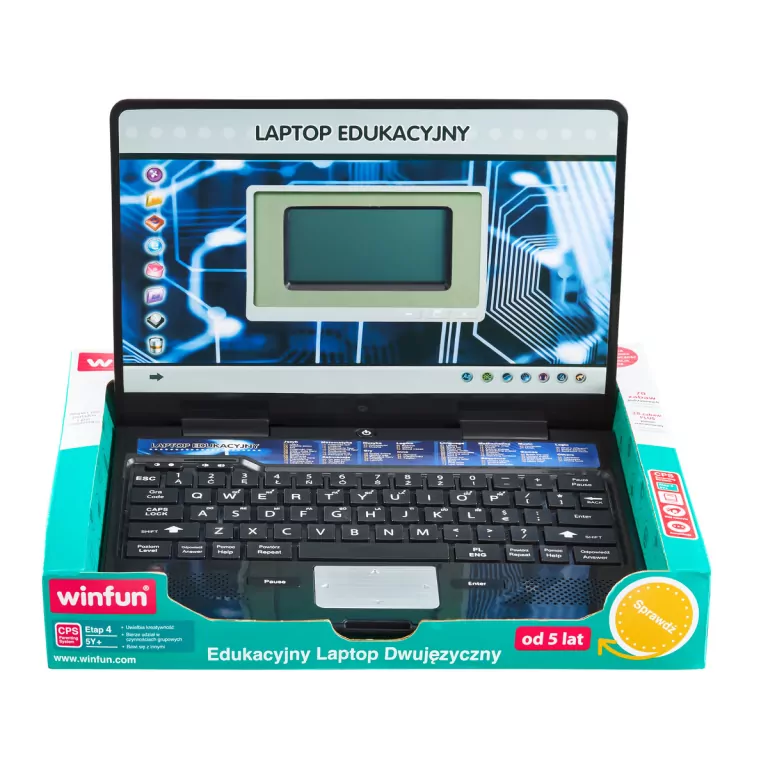 Edukacyjny laptop dwujęzyczny - tantis.pl
