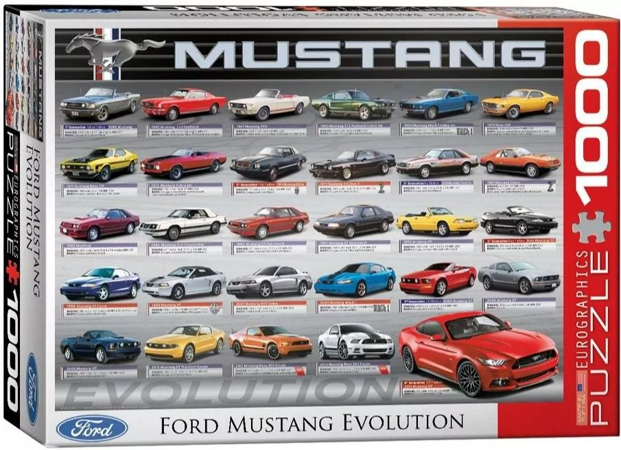Puzzle 1000. Ford Mustang Evolution 6000-0684 - tantis.pl