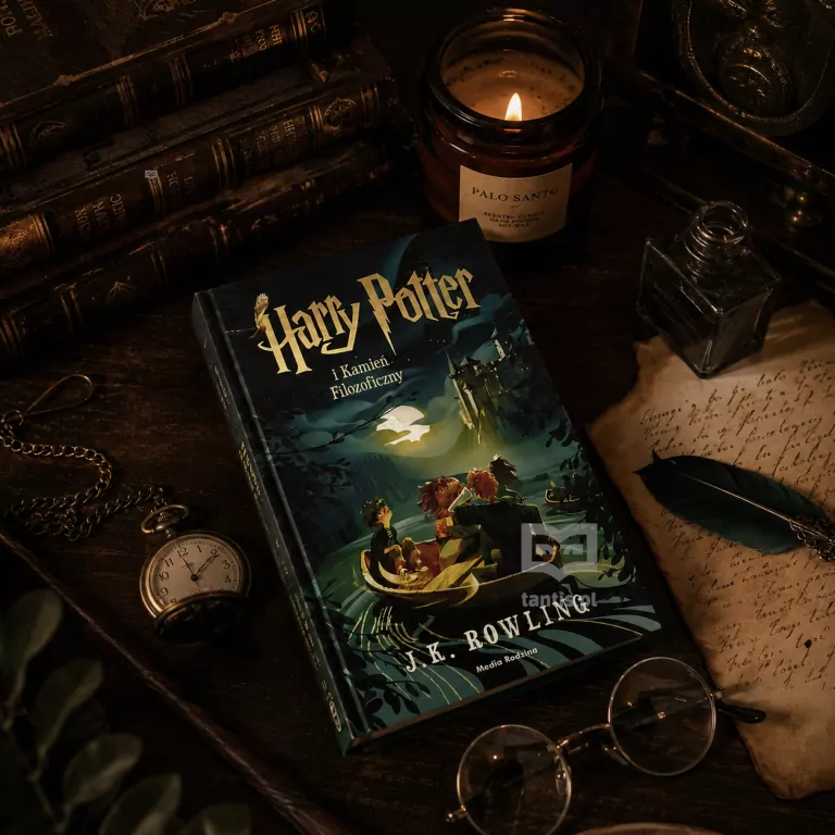 Harry Potter i Kamień Filozoficzny. Harry Potter. Tom 1  (barwione brzegi) - tantis.pl