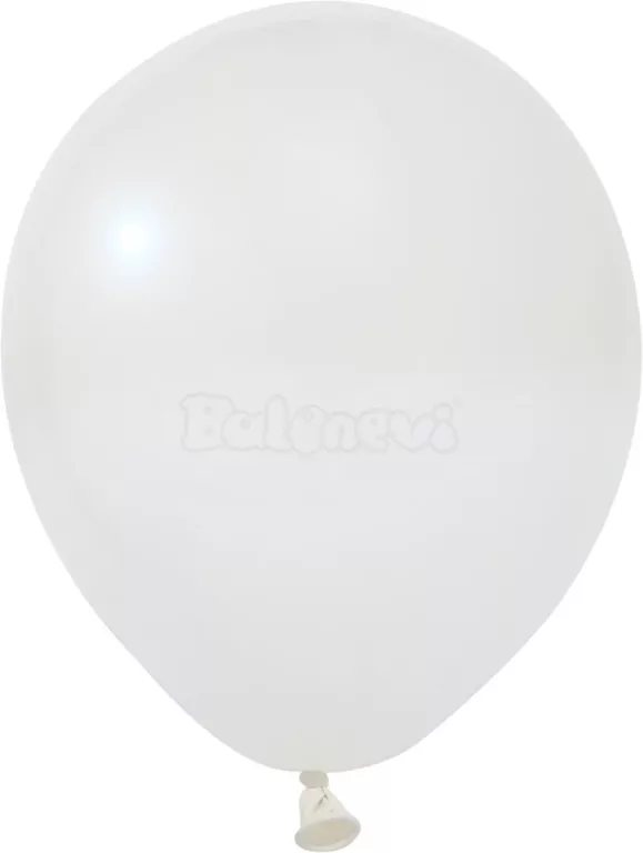 Balony lateksowe Pastel białe 30cm 100szt - tantis.pl