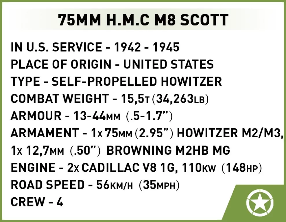 H.M.C M8 Scott - tantis.pl