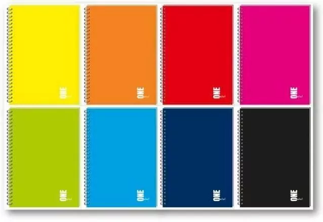 Kołozeszyt A5/100K kratka UV One Color - tantis.pl