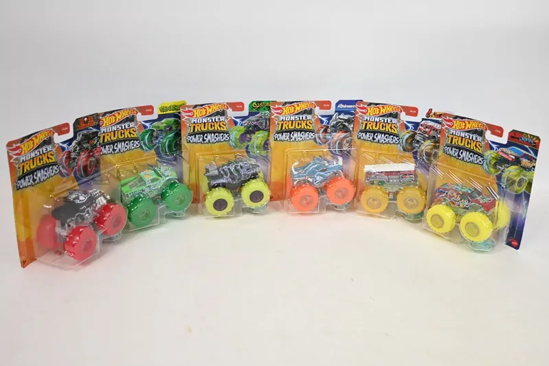 Hot Wheels Monster Trucks Power Smashers mix - tantis.pl