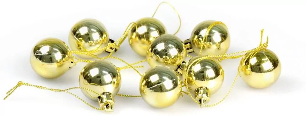 Bombki mini złote - tantis.pl