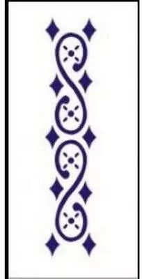 Szablon zmywalny 6x28cm