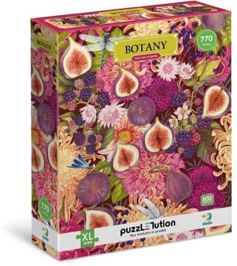 Puzzle Easy-XL. Botanika. Figi i kwiaty - tantis.pl