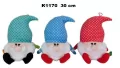Krasnal w czapce w kropeczki 30cm MIX - tantis.pl