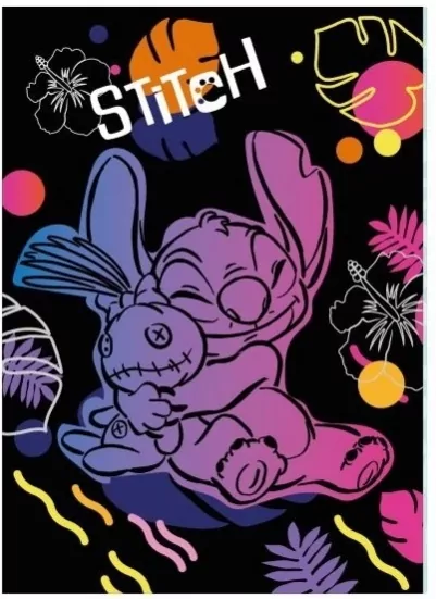 Zeszyt A4 60k kratka Disney Black Stitch wzór 2 - tantis.pl