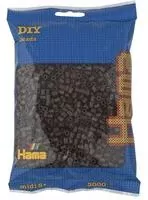Hama Midi Koraliki w woreczku 3000 ciemnobrązowe - tantis.pl